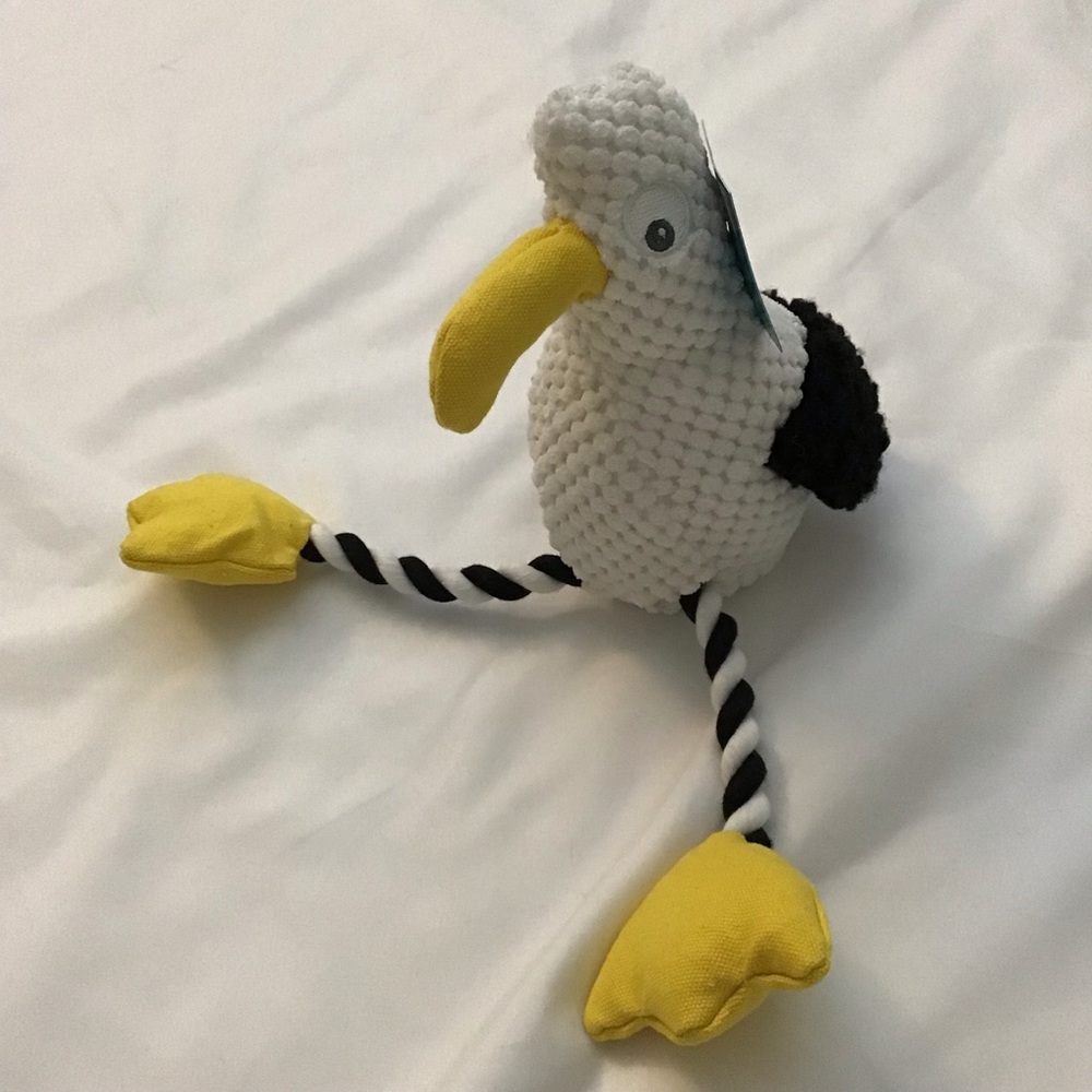 (NWT) Steve the Seagull Dog Toy